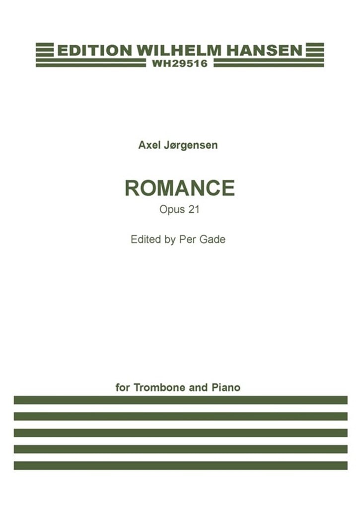 Romance Op.21 For Trombone And Piano